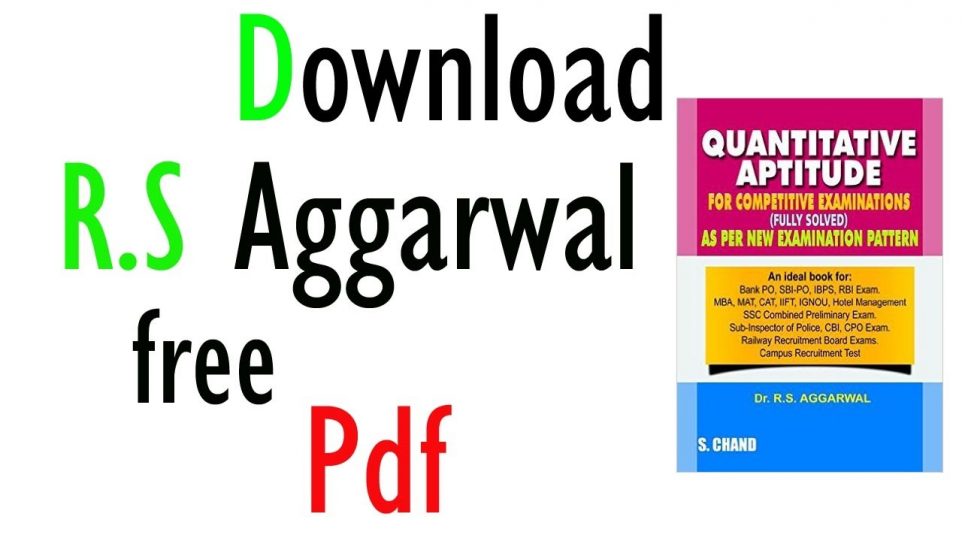 Download rs agarwal pdf